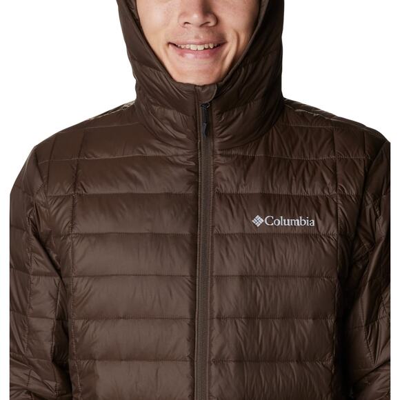 NWT Columbia Men’s Voodoo Falls 590 TurboDown Hooded Jacket – Cordovan, L - Picture 6 of 7